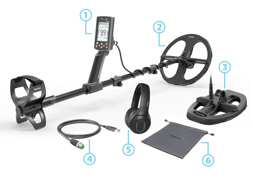 Nokta The Legend 2 Zawartość zestawu